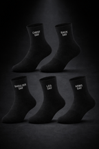 Gym High Ankle Socks(5 pack)