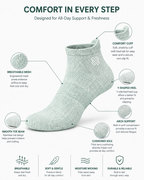 Everyday Pastel Sports Socks(5 pack)
