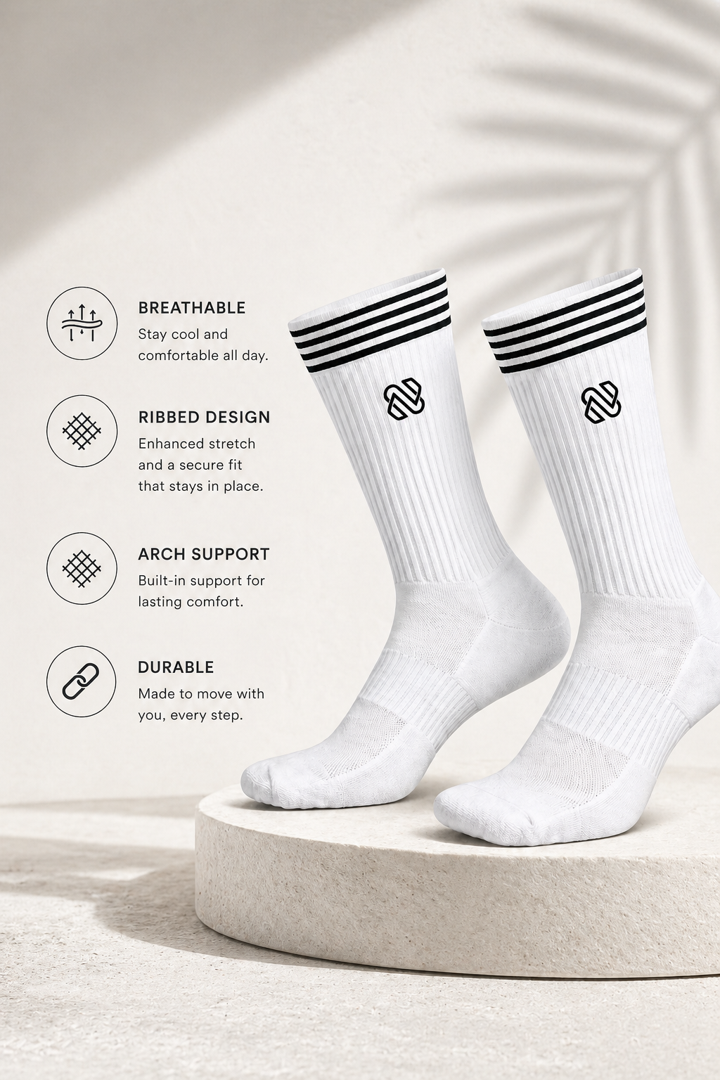 Everyday Sports Crew Socks(5 pack).