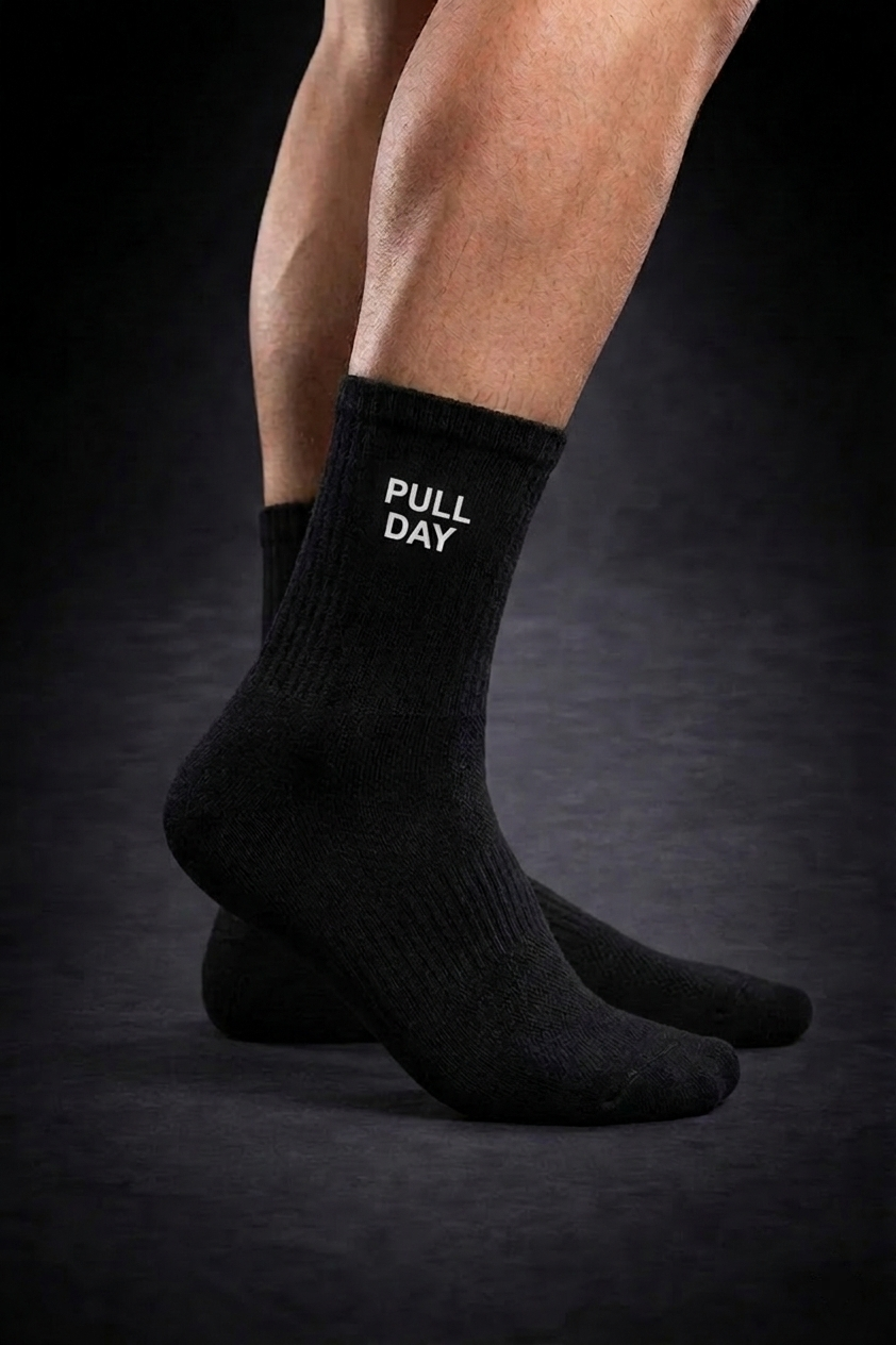 Push Pull Legs socks(3 pack)